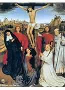 Ү(ͼм) - tripych of the crucifixion known as the jean crabbe triptych central panel museo civico vicenza