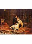 ׵ɱ - ivan the terrible and his son ivan on november 16, 1581