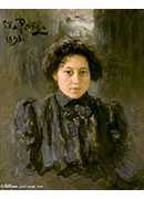 ŮȵȴФ - portrait of the artists daughter nadezhda