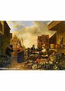 a vegetable market