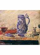  - still life with blue jar