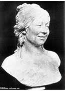 bust of the artists wife