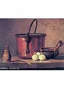 :ͭ뼦 - still life with copper cauldron and eggs