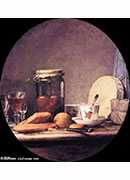 һ - still life with jar of apricots