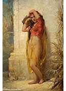 harem girl with tambourine