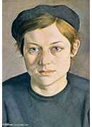 girl with beret