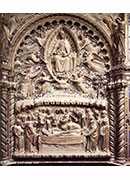 ʥĸ֮죬ʥֲ - dormition and assumption of the virgin, detail of the tabernacle