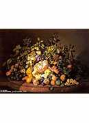 :ʯ̨ϵˮ - a still life of fruit on a marble ledge