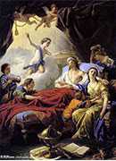 allegory on the death of the dauphin