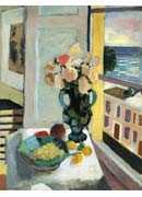 Flowers in front of a Window