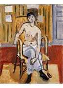 Seated Figure, Tan Room