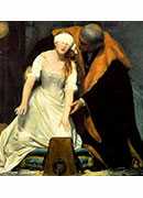 the execution of lady jane grey - detail