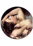 sleeping bacchante