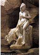 amalthaea (girl tending a goat)