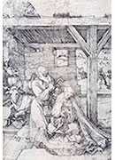 (ʥĸʥʥӤ) - the nativity- adoration of the christ child in the stables with the virgin and st. joseph