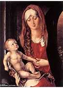 ǰʥĸ - virgin and child before an archway