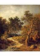 landscape with a stream