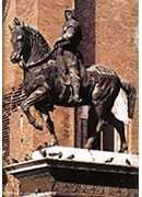 װ• - equestrian statue of colleoni