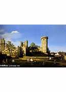 the eastern facade of warwick castle