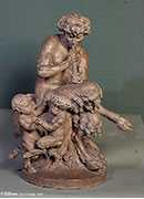 group of satyr and fauns