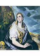 ڹĨ - mary magdalen in penitence