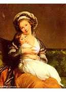 madame vigee lebrun et sa fille, jeanne lucie louise