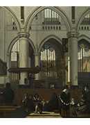 ڲϽý - interior of the old church during a sermon