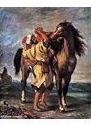 marocan and his horse