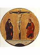 Ү(︣) - the crucifixion (griffoni polyptych)