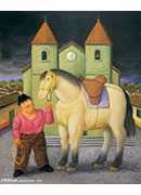  - man and horse