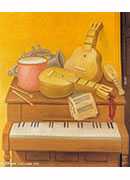  - still life with musical instruments