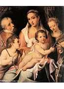 ʥͥʩϴʥԼɽʥɪ - holy family with the infant st john the baptist and st catherine of alexandria