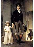 Ů - jean baptist isabey, miniaturist, with his daughter