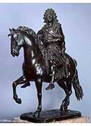 ·ʮ - model for an equestrian statue of louis xiv