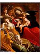 the dream of saint catherine of alexandria