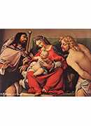 ʥĸʥӤʥ˺˹ٰ - madonna with the child and sts rock and sebastian