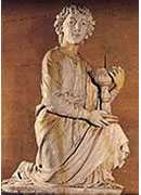 angel with candlestick