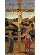 гϸڵҮͼ - crucifixion and details of the landscape