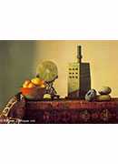 й - still life with chinese bell