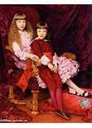 ˹ĺ - portrait of the duc de chartres children