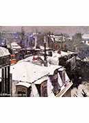 rooftops under snow