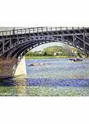 the argenteuil bridge and the seine