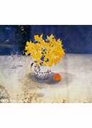 daffodils in a vase