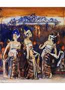 javanese dancing girls