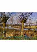 landscape with trees calcot