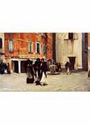 leaving church, campo san canciano, venice