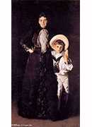 mrs edward l davis and her son livingston