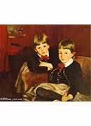 ӵĻ - portrait of two children