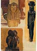 Ʒϰ - studies of egyptian sculpture(alternative title egyptiam still life)