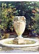 vase fountain, pocantico